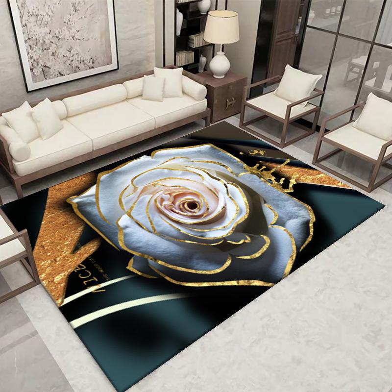 Nordic Style Thicken for Bedroom Rug Living Room Decoration Floor Mat Large Area Home Non-slip Carpet Cloakroom Washable Carpets
