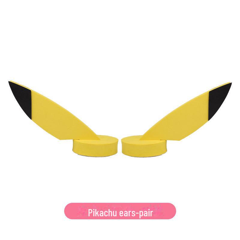 3D наклейка на крышу автомобиля Пикачу - милое, креативное внешнее украшение