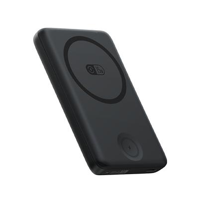 Пауэрбанк 2в1 10000 мАч USB-C для iPhone Apple Watch MagSafe 27 В с кабелем USB-C - черный