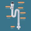 Bathroom Washbasin Drain Pipe Anticlogging Sink Strainer Stretchable Deodorant Pipelines Sink Hose Plumbing Enduring