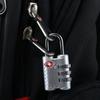 Lock Portable Padlock with Steel Cable Customs Code Lock Smart Combination Lock TSA Customs Lock