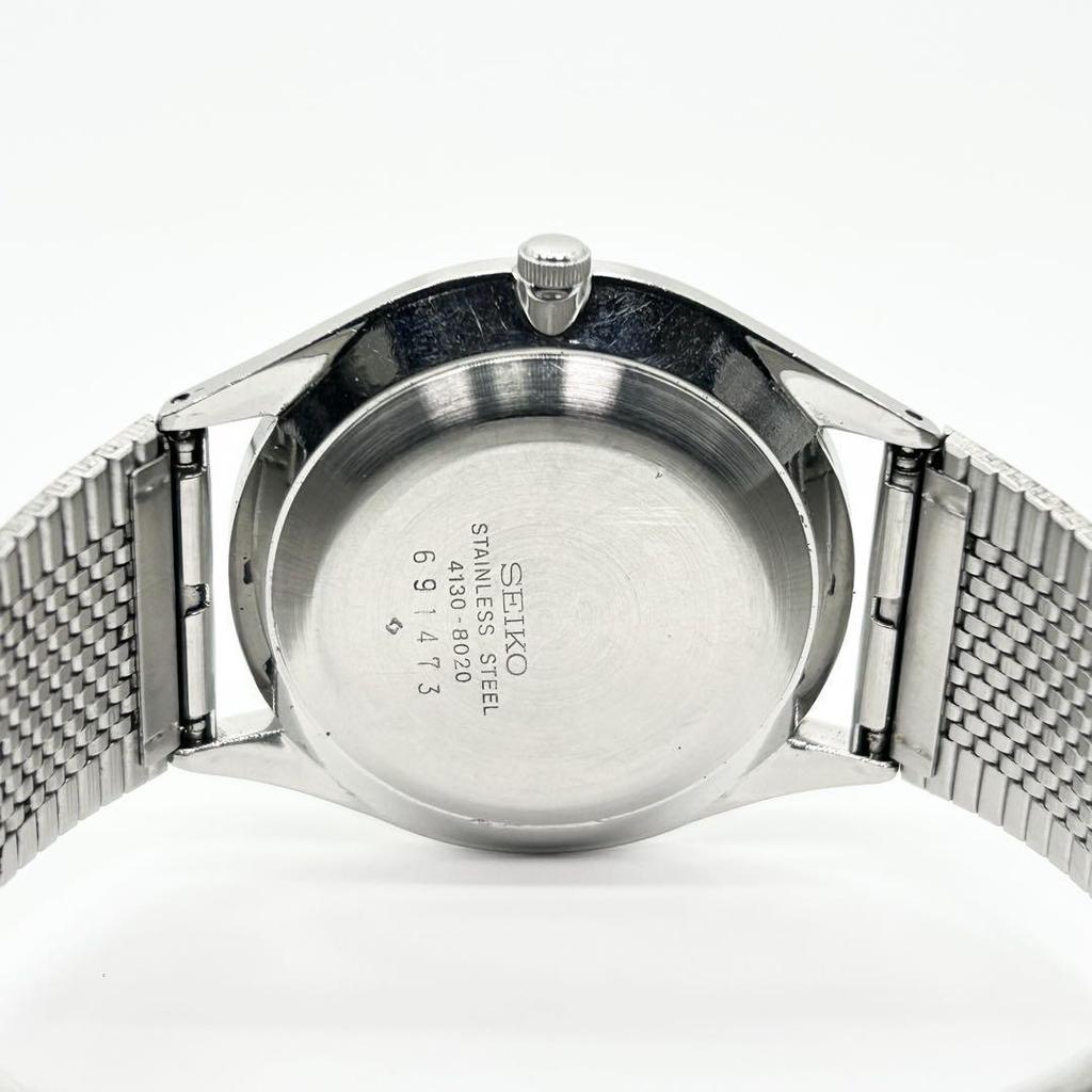 [Б/У] SEIKO 4130-8020 Винтажные кварцевые наручные часы