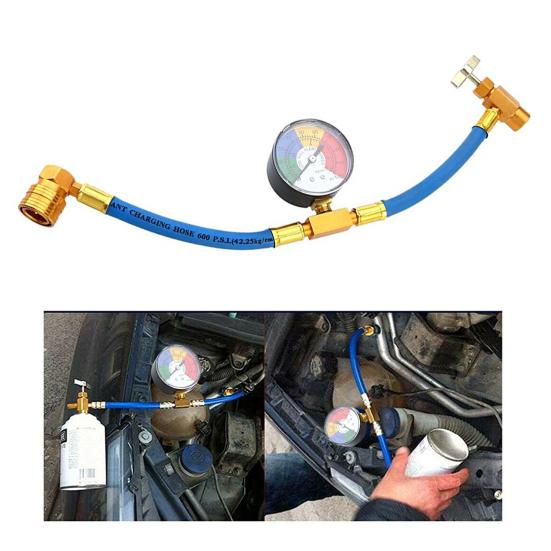 Дополнительная трубка для автомобильного кондиционера, дополнительная труба для испытания хладагента, шланг с резьбой 1/2 для домашнего использования