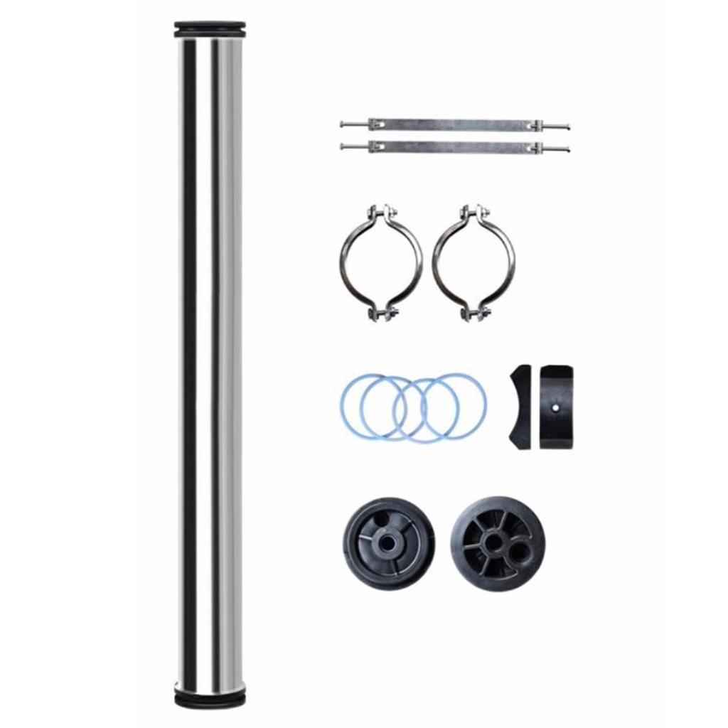 Корпус мембраны из нержавеющей стали для обратного осмоса, промышленный коммерческий трубопровод для очистки воды