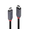 LINDY ANTHRA LINE 1 м USB 4 Gen3x2 Type-C Кабель с чипом PD (Номер модели: 92000_A)