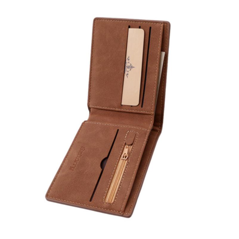 Мужской кошелёк из ПУ кожи, в ассортименте