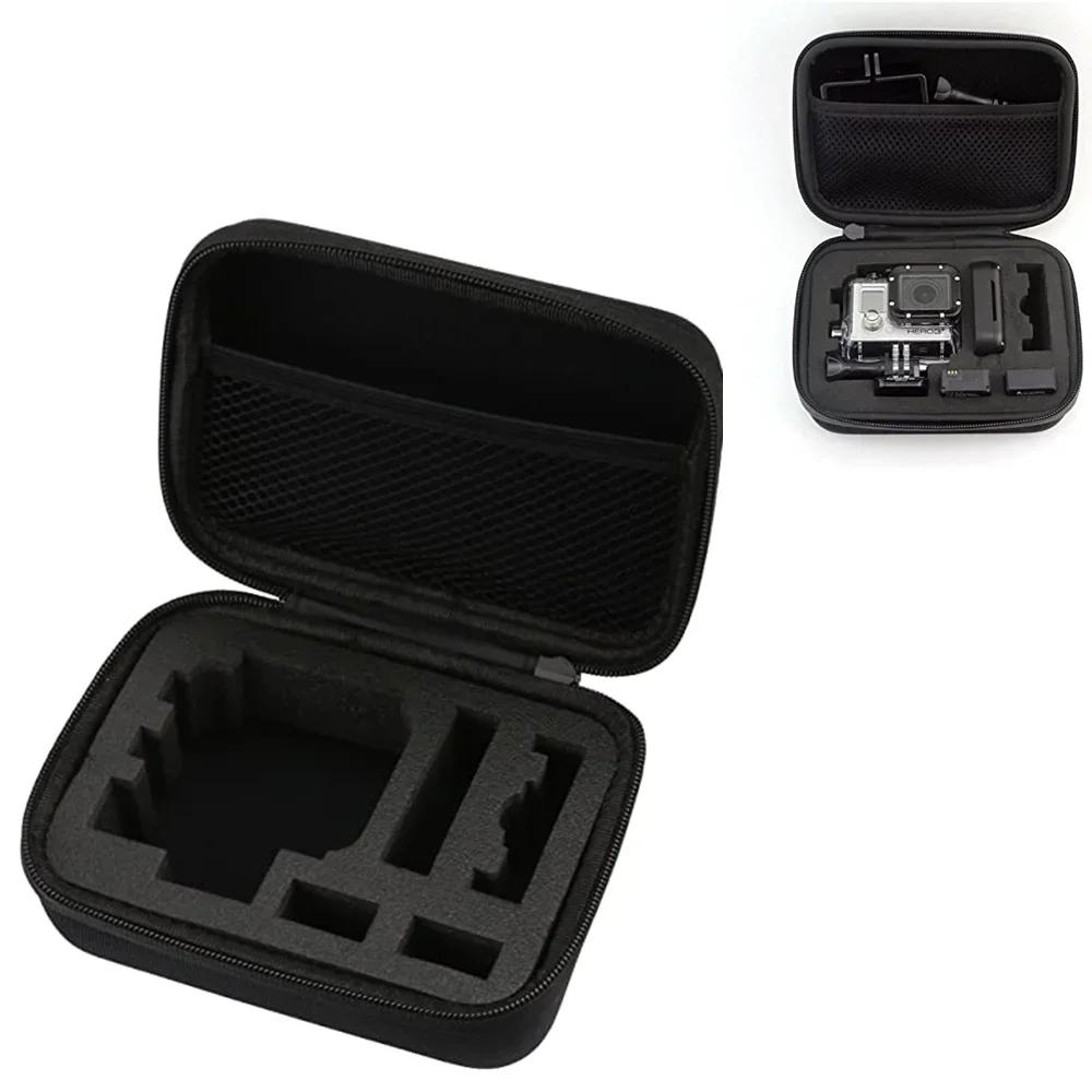 Портативный чехол для экшн-камеры EVA для GoPro Hero 12 11 10 9 8 7 черный Xiaomi Yi 4K Sjcam Sj4000 Eken Box OSMO EKEN H9