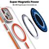 For iPhone 15 Pro Max Magnetic Case TPU Acrylic Clear Phone Back Cover with Lens Protector Kickstand