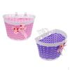 2Pcs Kids Cycling Bike Bicycle Handlebar Bag Front Basket Pouch Detachable