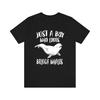230 Gsm 100% Cotton Just A Boy Who Loves Beluga Whales Shirt Beluga Whale Lover Shirt Whale Shirt Whale Lover Gift Animal Adult Kids T Shirt