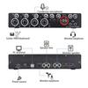 Sumina 4-Channel Recording Sound Card with Driver, Free Audio Interface, 4-in/4-out USB Sound Card, 24-bit/192kHz, 48V Phantom Power, for Professional