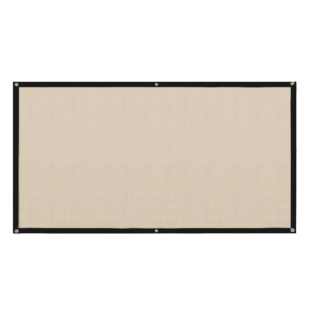 Pergola Deck Backyard Patio Sunshade with Grommets Fabric Screen Shade Cover Garden Sun Shade Netting for Garden Outdoor Pergola