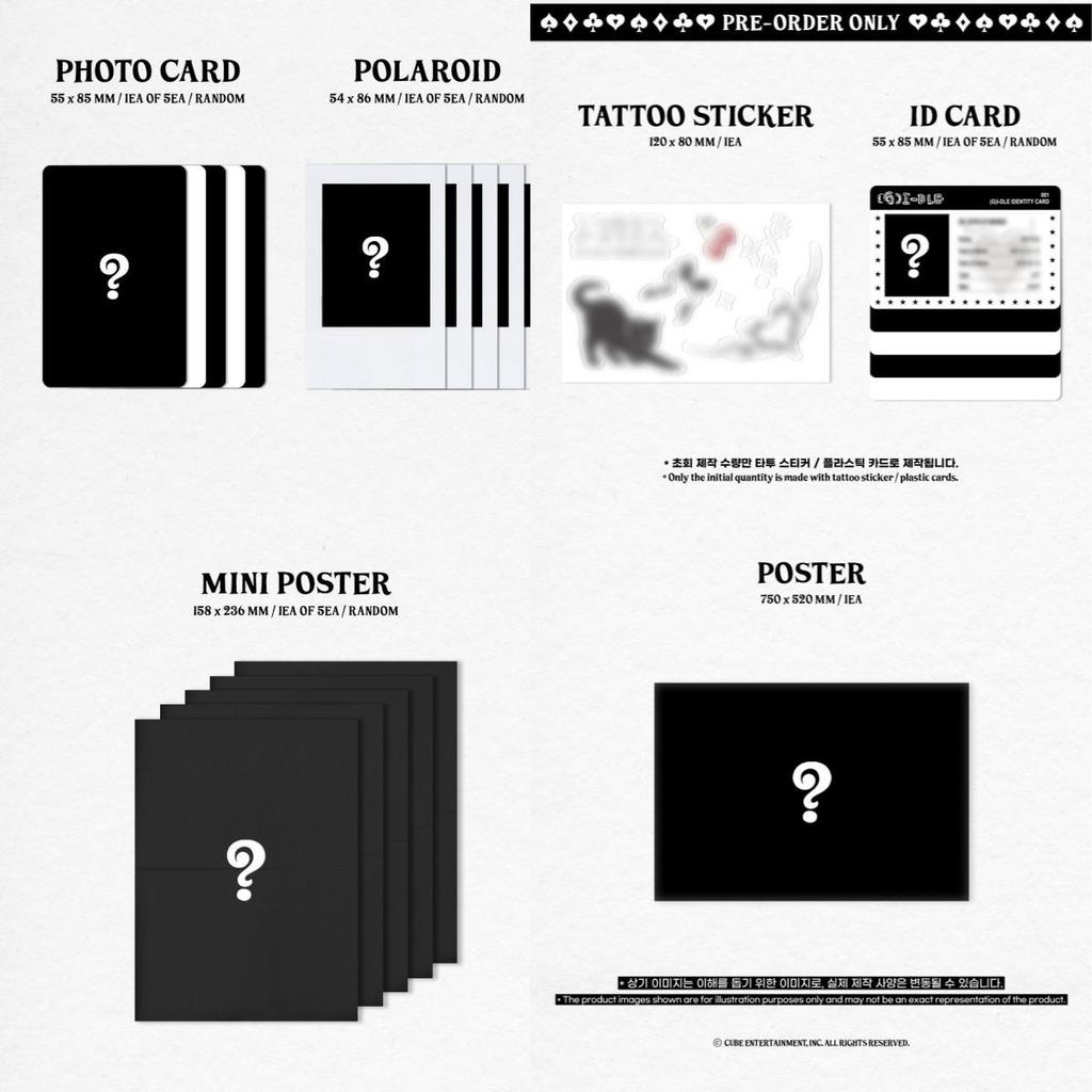 (G)I-DLE Я чувствую / 6-й мини-альбом