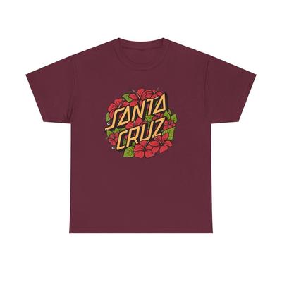 Хлопковая футболка Santa Cruz Skateboarding Унисекс футболка