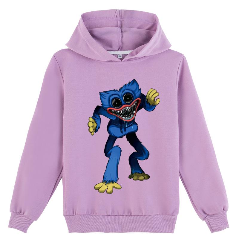 Детская 3D-толстовка с капюшоном Huggy Wuggy пуловер Poppy Playtime Children Sweater Y455
