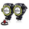 Aoling Motorcycle Fog Lights, 24V LED Fog Lights, Headlights, Auxiliary Lights, with White
