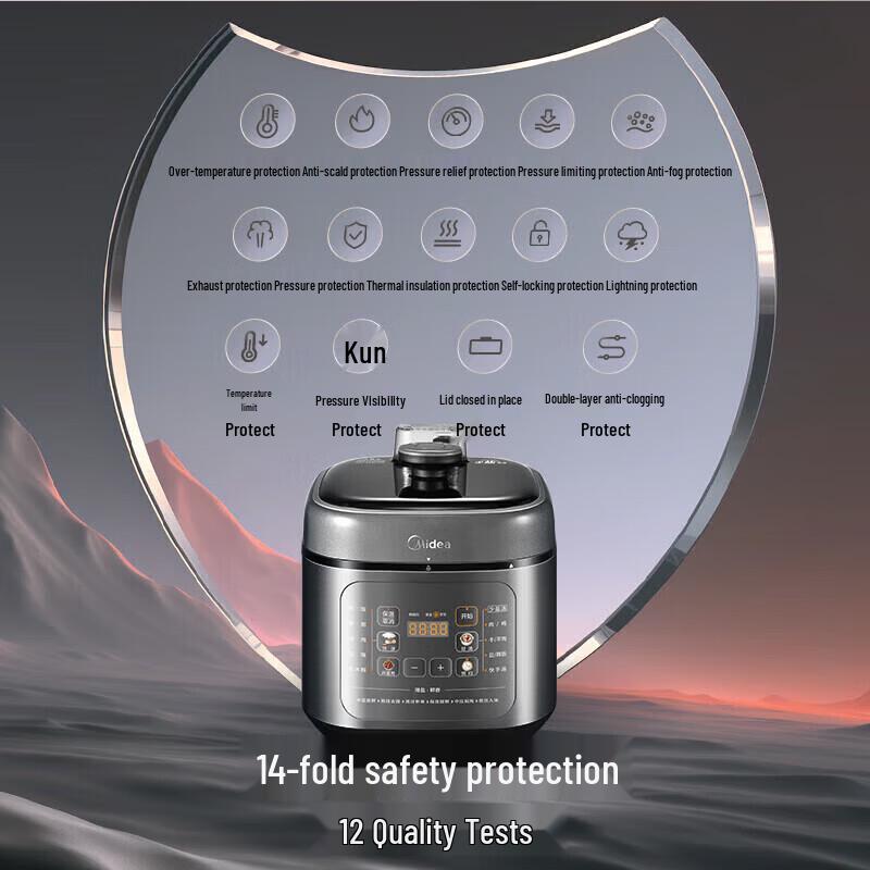 Midea 5L Smart Electric Pressure Cooker C5841G