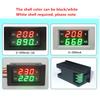 YB4835VA DC0-600V 1000V DC Цифровой дисплей Вольтметр и Амперметр Двойной дисплей Цифровой 1KV Высоковольтный измерительный прибор