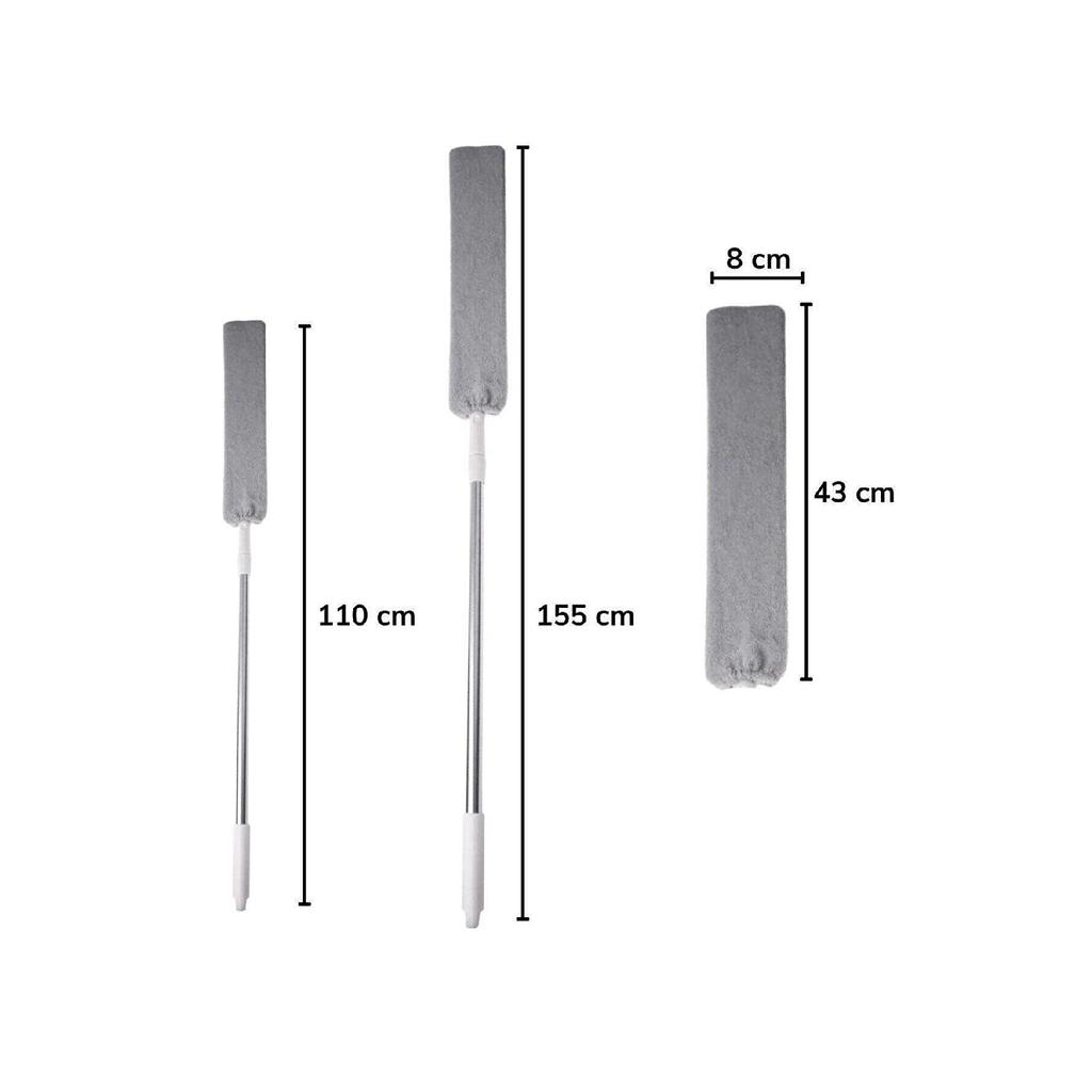 Головка из микрофибры Утопленная поверхность Нижняя угловая полка Чистящая швабра Щетка для пыли Ткань