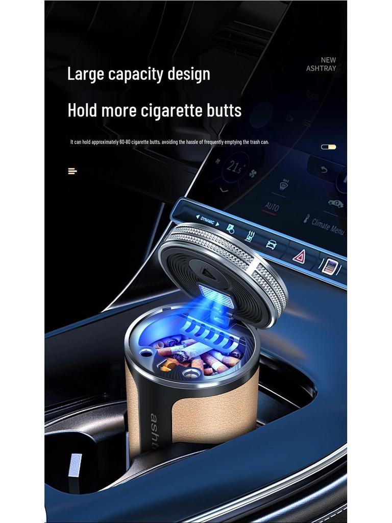 Автомобильный пепельница-аксессуар BYD Denza D9/Z9/N9 с дизайном против пепла