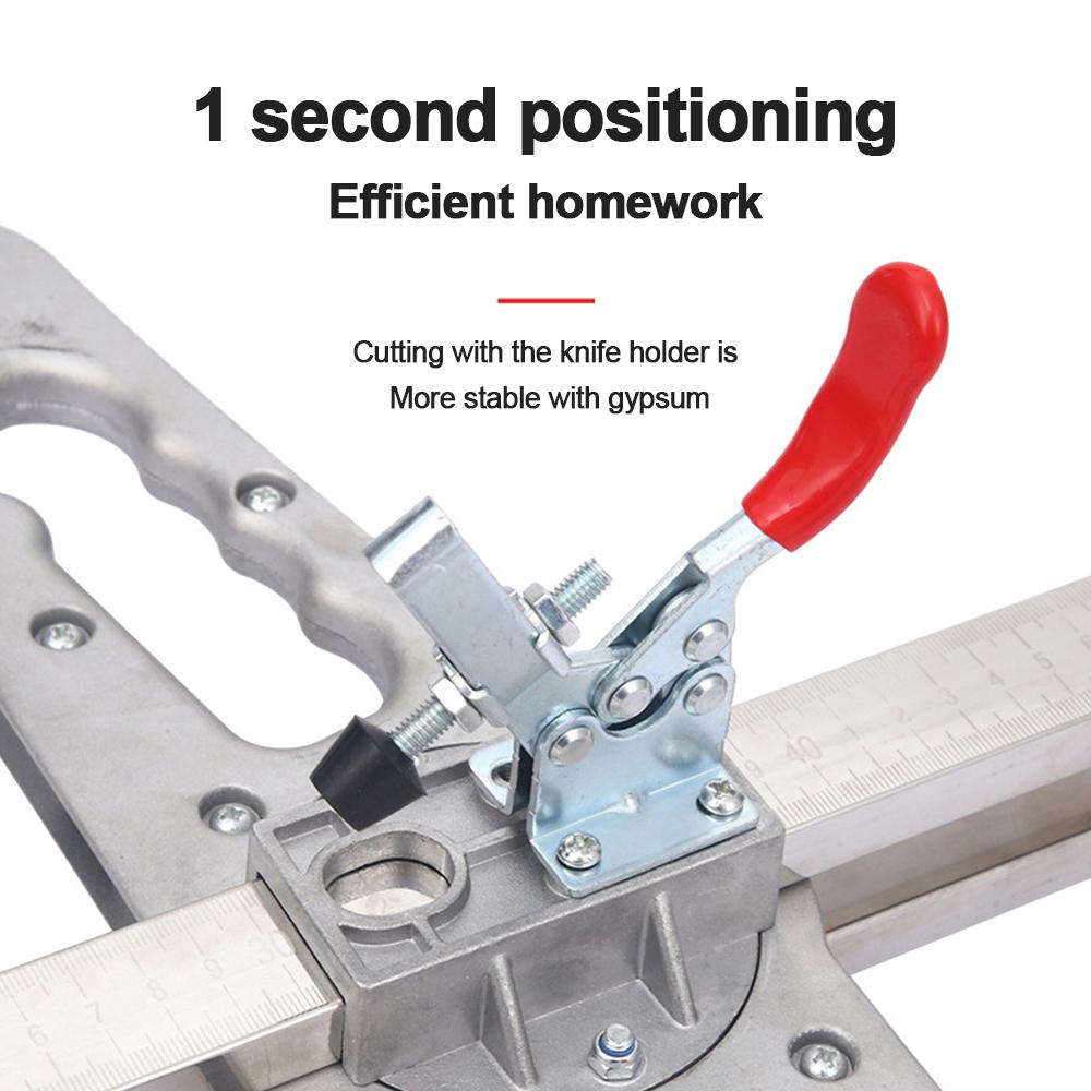 Нож-толкатель из алюминиевого сплава с лазерной позиционировкой, складной резак для гипсокартона, инструменты для деревообработки, нож-толкатель для резки гипсокартона