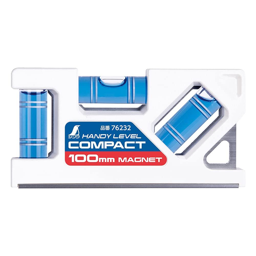 Shinwa Sokutei Handy с уровнем 76232, Компактный, 100 мм, Магнит,