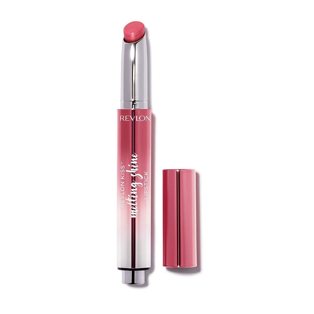 Revlon Kiss Melting Shine Lipstick 002 Nude Glare Sheer Pink Lipstick Nude Glare (Цветное изображение [Коралловый]) 4,2 г