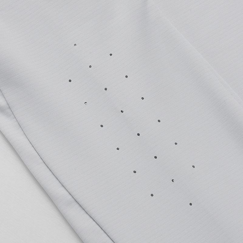 Мужские и женские спортивные футболки с коротким рукавом, быстросохнущие - Ледяной шелк и нейлон