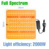 3000 Вт светодиодный светильник для выращивания растений, лампа полного спектра, квантовая доска, система выращивания гидропоники, семена цветов в теплице
