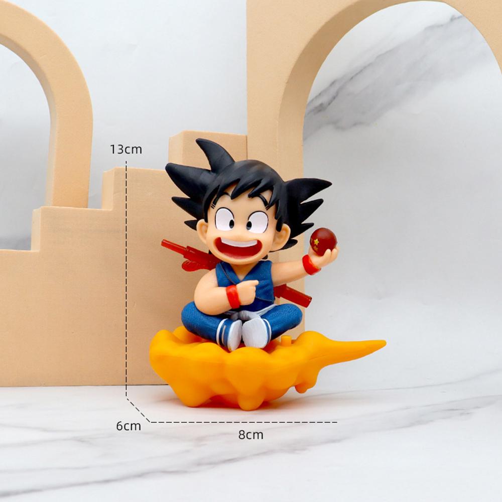 ГОРЯЧИЕ Мультяшные Аниме Фигурки Dragon Ball Z Детские Игрушки Кукла Кавайный Модель Goku Аксессуары Детский Прочный Подарок Фигурки Действия Хобби