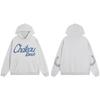 Gallery Dept Streetwear Hoodie Men Women - Oversized Cotton Pullover With Bold Letter Print Casual Wear