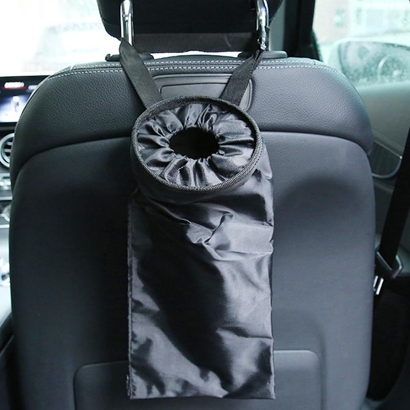 Portable Car Seat Back Garbage Bag Car Auto Trash Can Leak-proof Dust Holder Case Box Car Styling Oxford