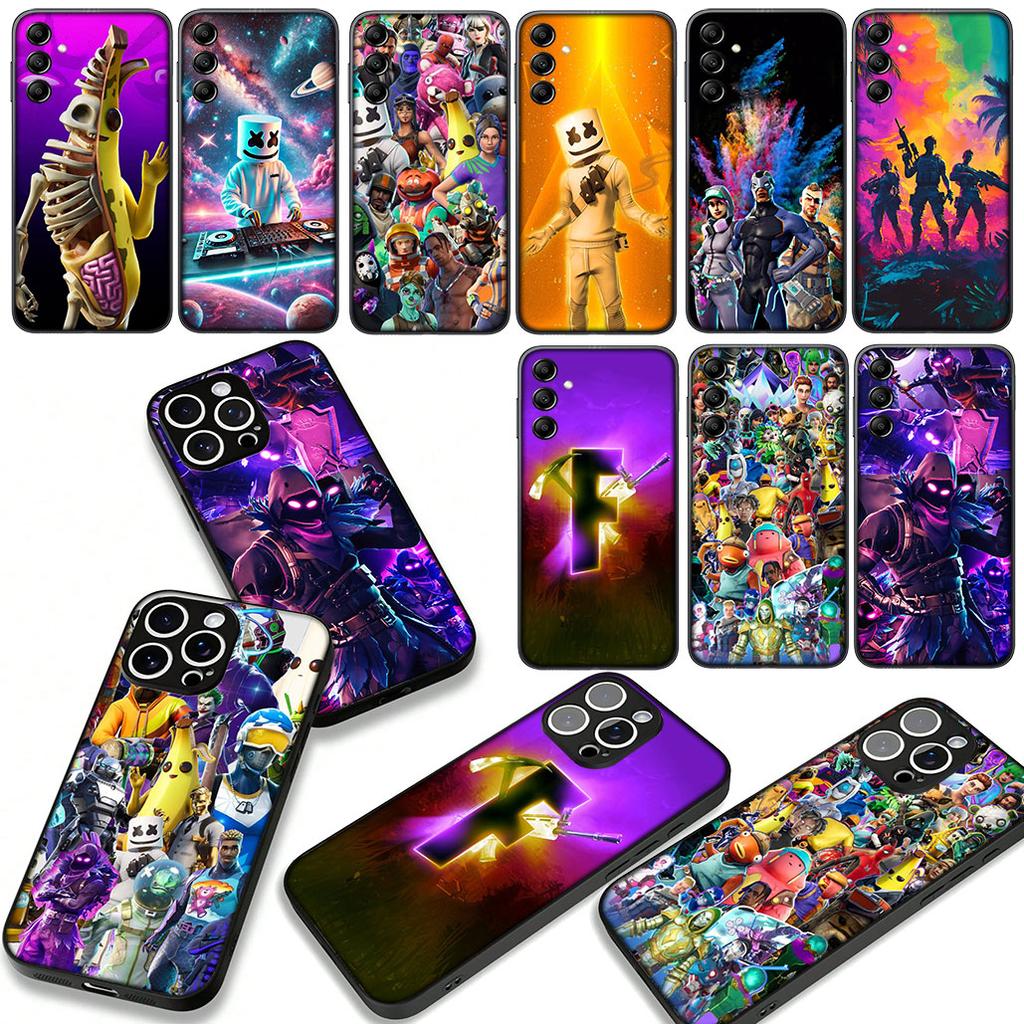 Game F-ForTniTes-Wallpaper T-TniTes Phone Case for Samsung Galaxy S25 S23 S22 S24 FE Ultra Plus A56 A05 A06 A15 A16 A57 S7 Edge