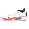 Баскетбольные кроссовки Li Ning Wade 808 Ultra Fabric Morning Comfort Shock Absorbing Non-Slip Wear-Stick с низким верхом для мужчин, белые, красные, ABAS113-6