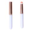 Portable Round Head Mini Lip Brush Carry Lid Lipstick Brush Concealer Brush Soft Synthetic Girl Lip Gloss Smudge Makeup Brush