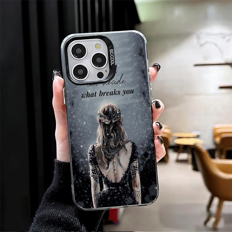 Acotar A Court of Mist and Fury Мягкий чехол для телефона для iPhone 15 16 17 Pro Max 17Air 16E 14 Plus 13 12 Mini Ударопрочный чехол Задняя часть S