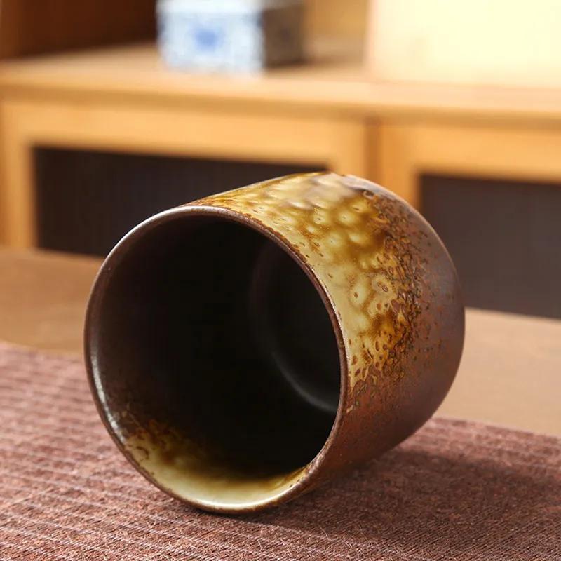 250 мл ретро-кружка для кофе в японском стиле, керамическая чашка для завтрака, креативная цветная чашка для латте, послеобеденный чай, напитки, посуда для напитков