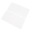 2PCS Embossing Mat Plates 3mm Thick Acrylic Backing Pad for Paper Leather Fabric Crafting Scrapbooking Card Making