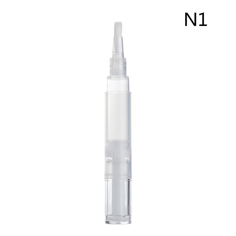 Empty Twist Pen With Brush Refillable Bottle Cosmetic Container Nail Polish Tube