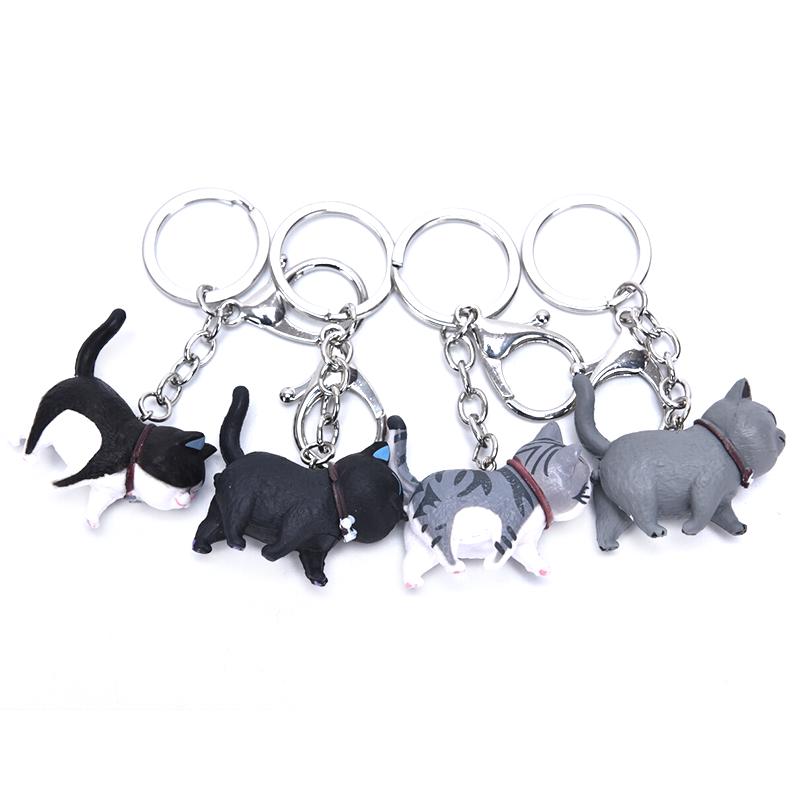 Милый брелок для ключей в виде котенка, сумочки, подвески, украшения для детей, игрушка в подарок