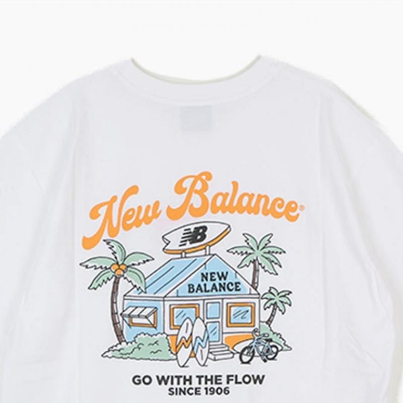 New Balance Uni Nb Board Shop Short Sleeve Tee Semi Overfit Nbnefco243 10 Short Sleeve Tee