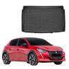 Коврик в багажник - - Peugeot 208 - Индивидуальный - 100% Водонепроницаемый - Противоскользящий