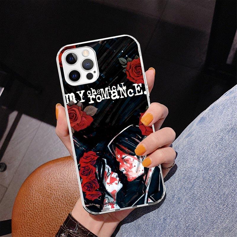 Чехол для телефона My Chemical Romance MCR для iPhone 13 12 Mini 11 Pro Max XS XR X SE 7 8 Plus 5S 5 6S 6 Подарок Печатная крышка Fundas