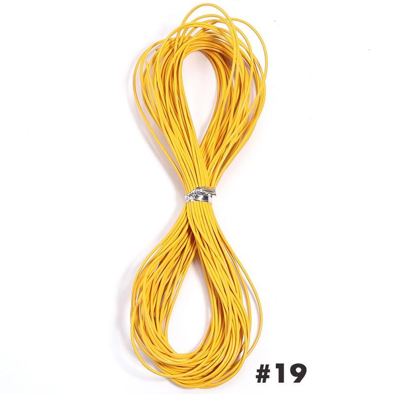 10 ярдов 1,5 мм круглый кожаный шнур из коровьей кожи Материал для изготовления ювелирных изделий Ручной работы Браслетов Для изготовления ювелирных изделий Фурнитура Шнуры для рукоделия