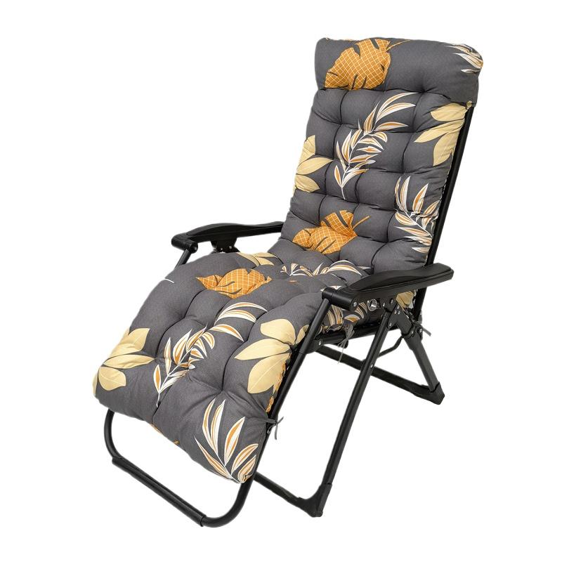 Подушка Мягкая палуба Длинная скамья для отдыха Кресло-шезлонг Подушка для отдыха на открытом воздухе Водонепроницаемый шезлонг Подушка для садового кресла