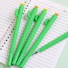 Return to school season 10pcs 0.5mm soft glue shape single-arm cactus neutral pen plant creative signing pen stationery supplies
