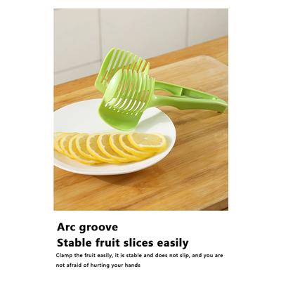 Пластиковый лимонный томатный слайсер многофункциональный разделитель фруктов кухонный гаджет для готовки