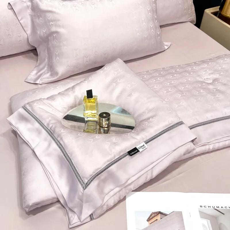 60 лиоцелл-тенсел жаккардовый полый спальный кондиционер тонкое пуховое двойное летнее одеяло