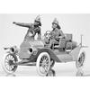 ICM 1/24 Scale Model T Ford 1914 Fire Engine with Crew, Plastic Model 24017