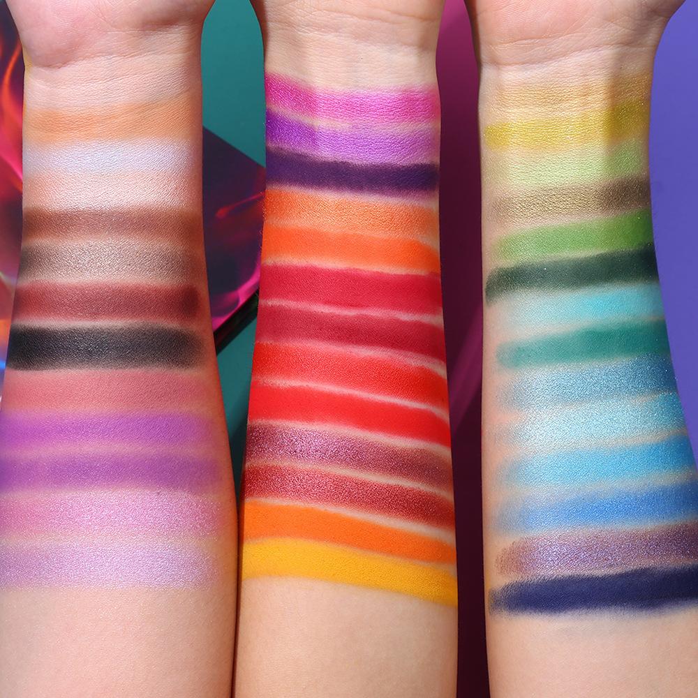 40 цветов тени для век палитра макияжа для лица долговечные тени для век